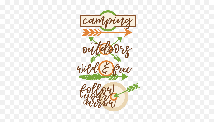 Camping Word Art Svg Scrapbook Cut File Cute Clipart Files Emoji,Free Camping Clipart
