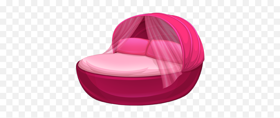 Pink Bedding Cool Beds Bed Clipart - Dog Bed Cartoon Png Transparent Emoji,Bed Clipart