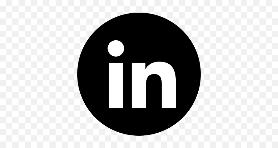 Icons Grau Linkedin Rund Emoji,Linkedin Logo White