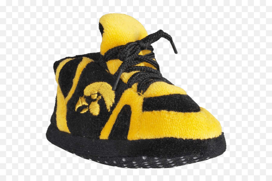 Iowa Hawkeyes Baby Slippers - Baby Toddler Shoe Emoji,Iowa Hawkeye Logo