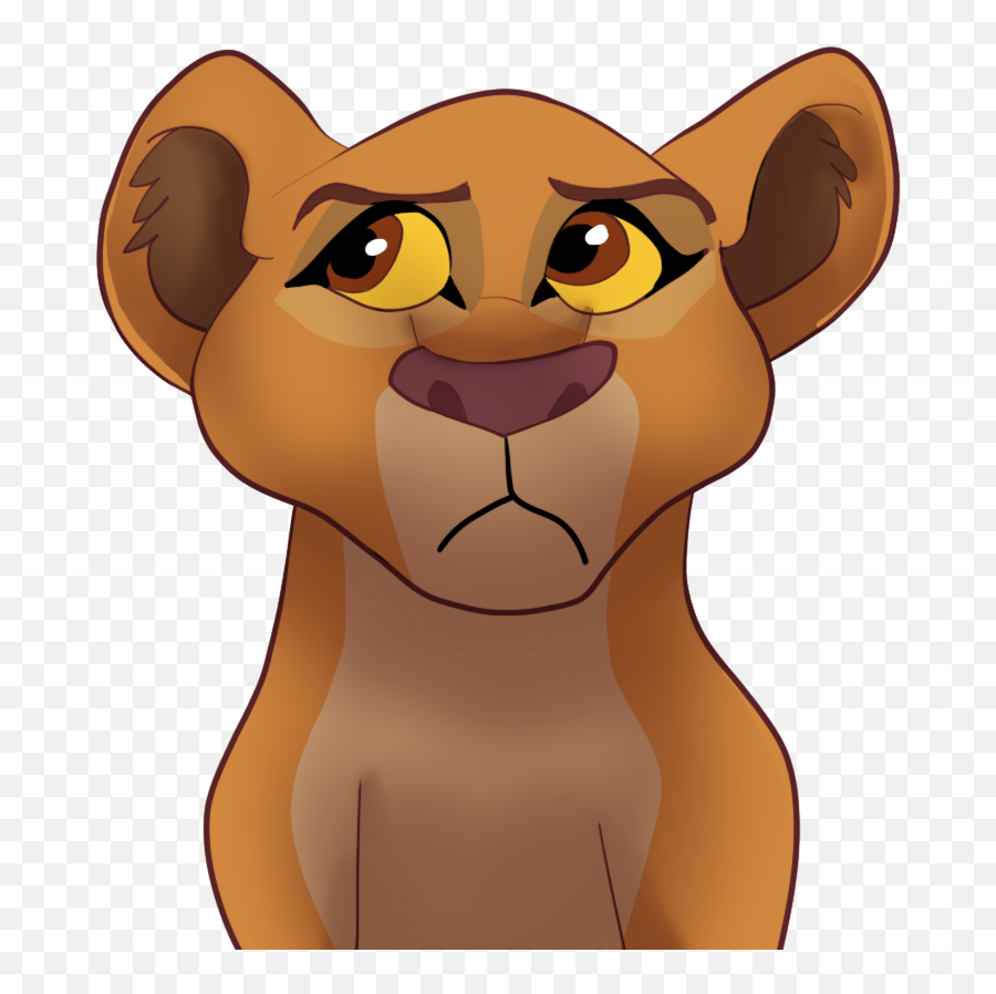 Lion King Simba Png - Quick Headshot Of Kiara Cartoon Portable Network Graphics Emoji,Simba Png