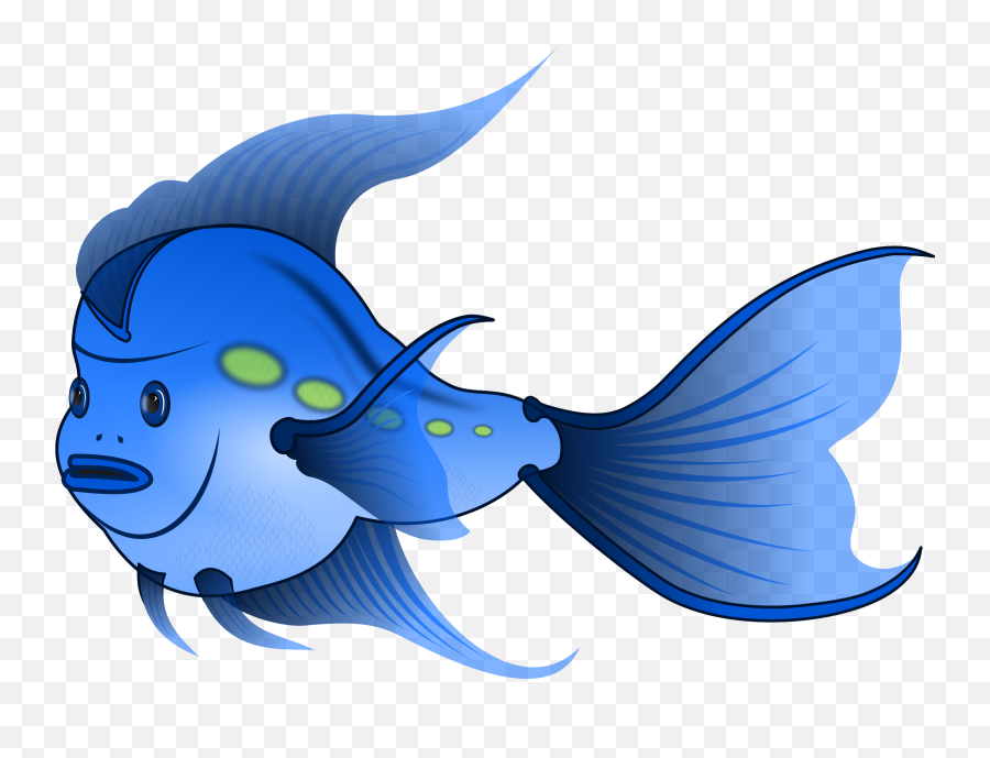 Library Of Red And Blue Fish Png Black - Blue Fish Clipart Emoji,Fish Clipart