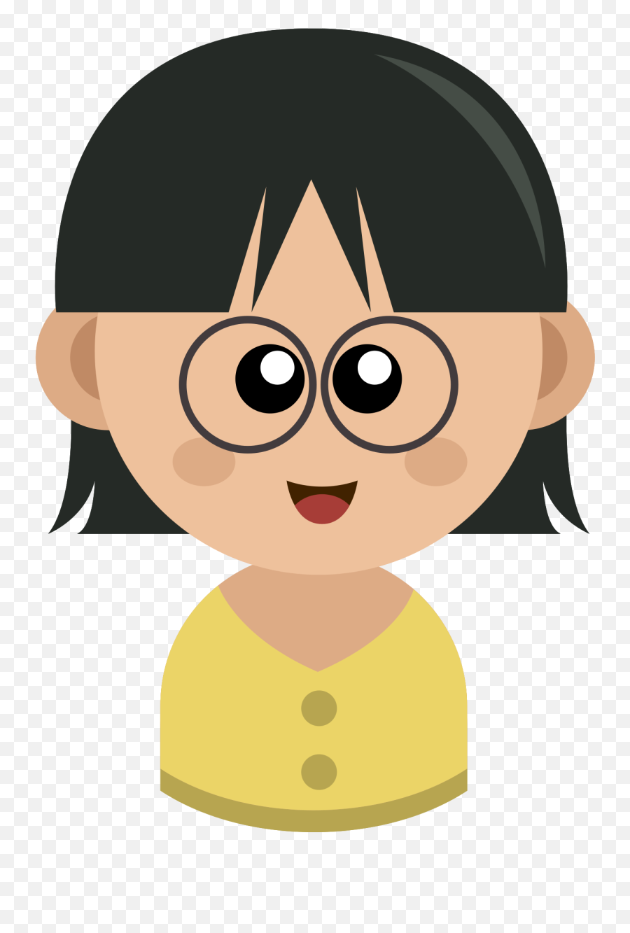 Free Girl 1206134 Png With Transparent Background - Happy Emoji,Girl Transparent Background