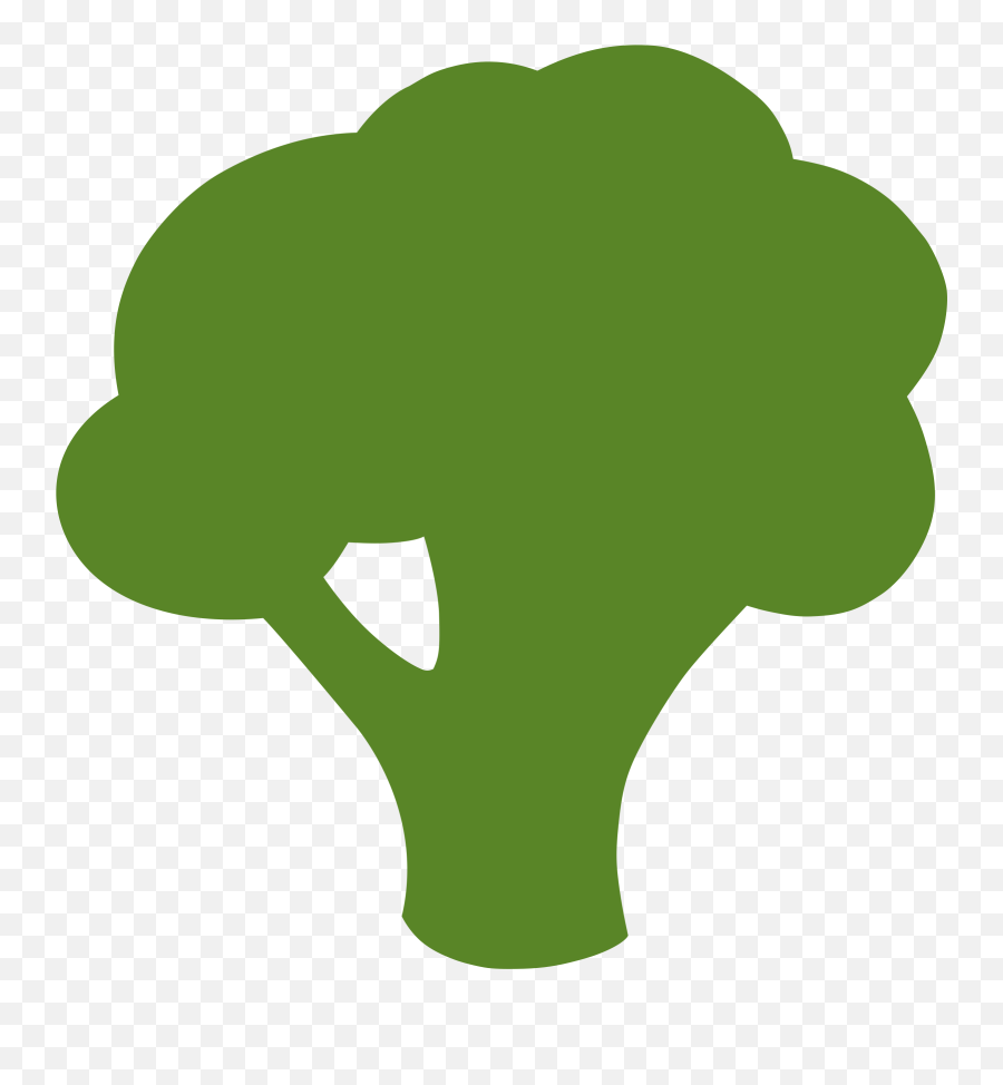 Broccoli Logo Png Transparent Svg - Superfood Emoji,Broccoli Png