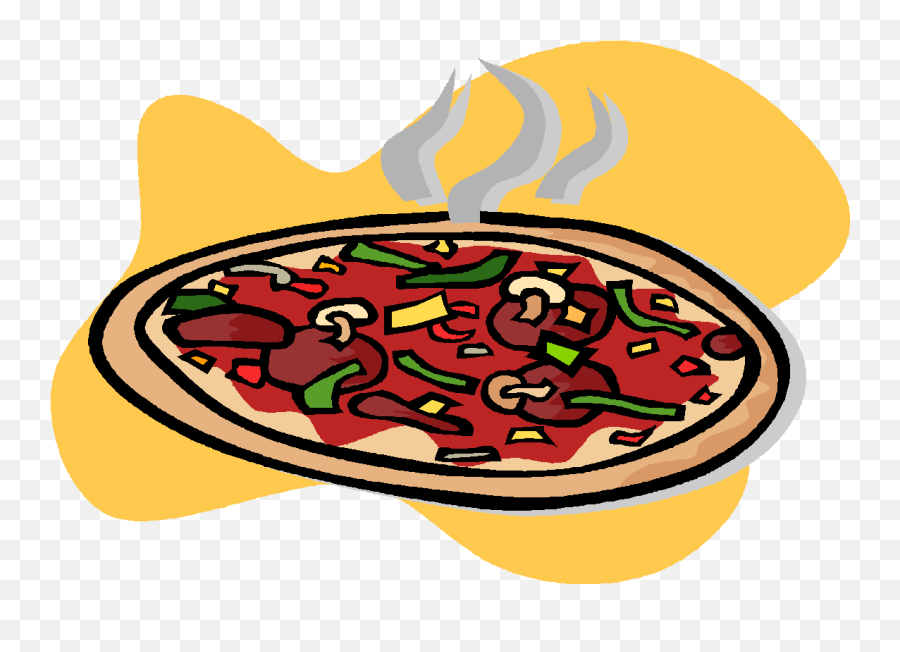 Download Pizza Clipart Fast Food - Pizza Lunch Clipart Png Homemade Pizza Clip Art Emoji,Pizza Clipart