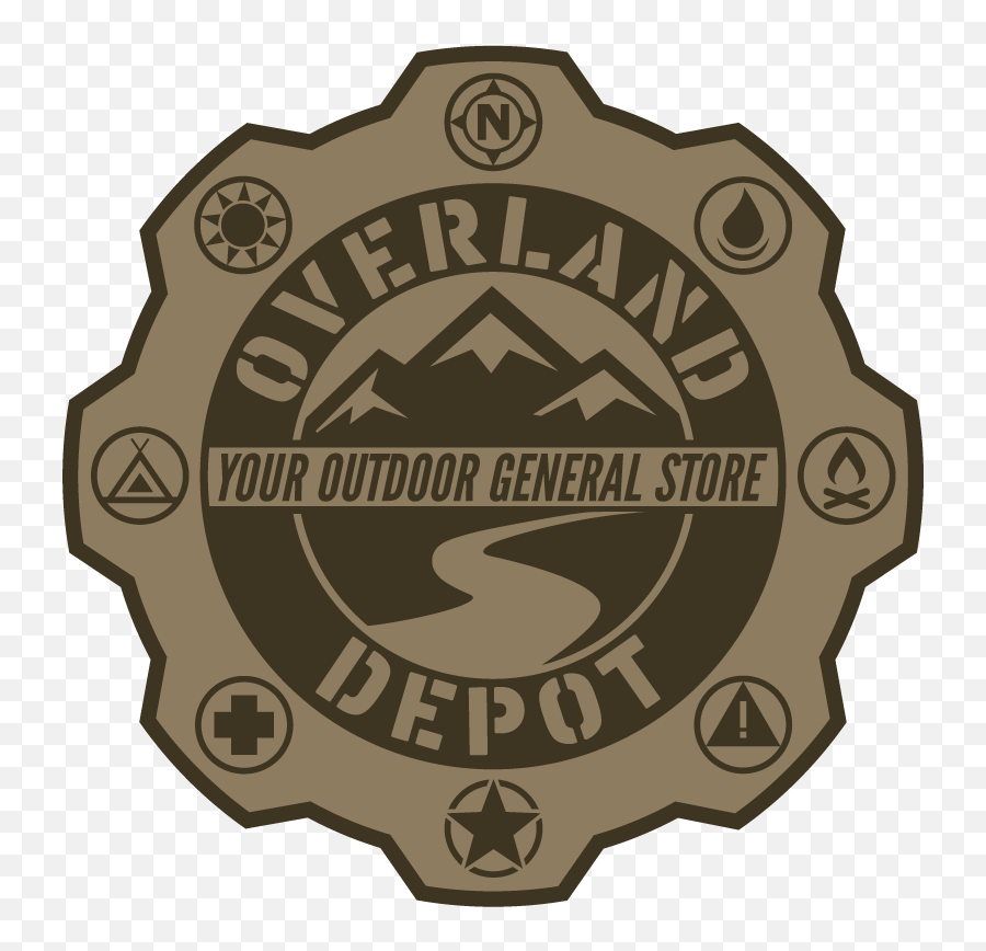 Bold Serious Business Logo Design For Overland Depot - Solid Emoji,General Store Logo