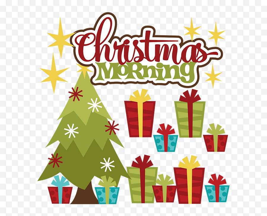 Download Free Clip Art - Christmas Morning Clipart Emoji,Good Morning Clipart