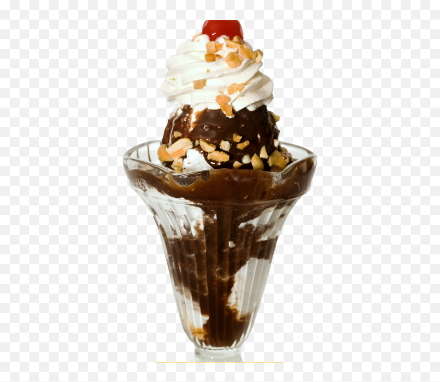 Hot Fudge Ice Cream Sundae - Ice Cream Sundae Png Emoji,Ice Cream Sundae Png