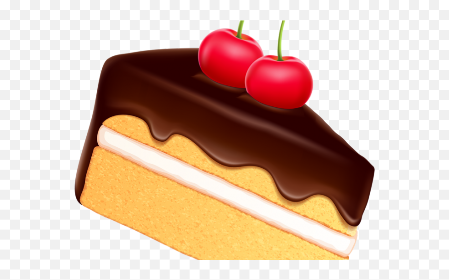 Chocolate Cake Clipart Sliced Cake Emoji,Cake Slice Png