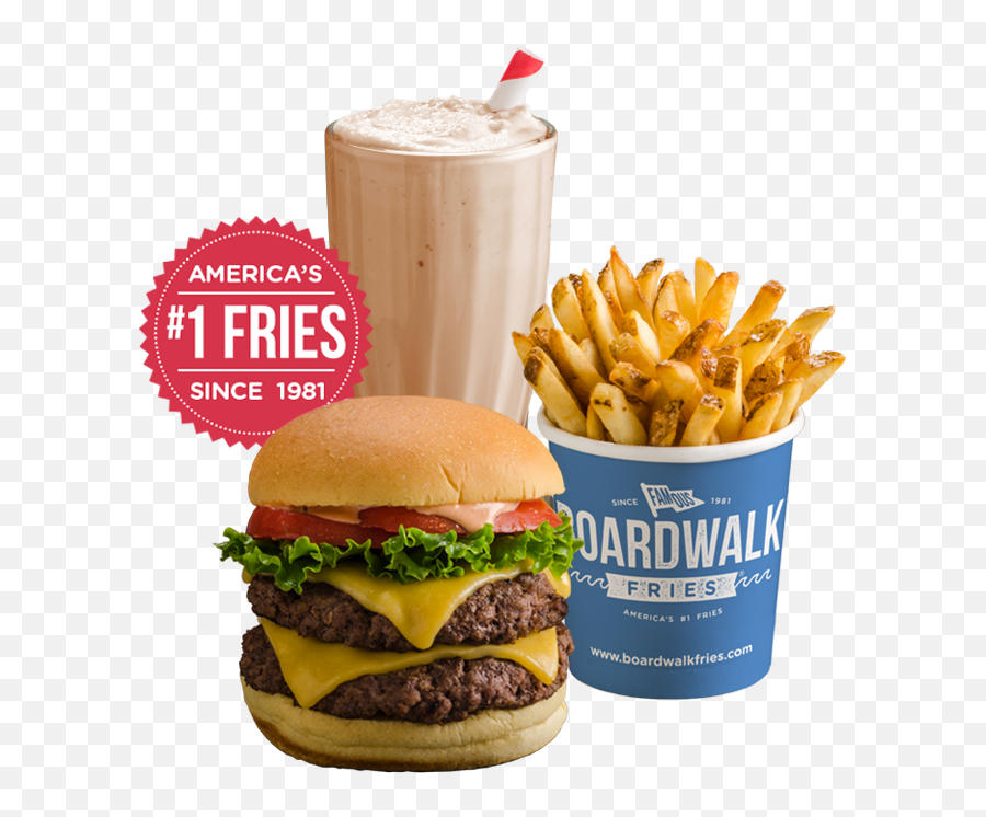 Boardwalk Fries Burgers Shakes Emoji,Cheeseburger Transparent