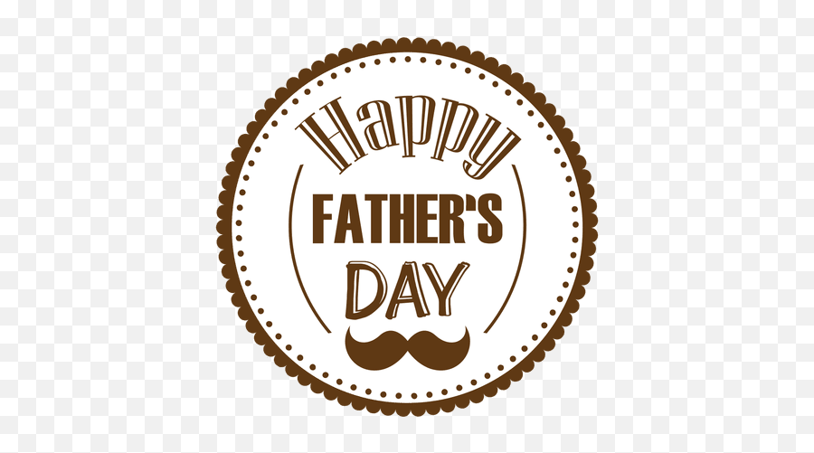 Happy Fathers Day Round Badge - Hogback Bbq Grill Emoji,Fathers Day Clipart