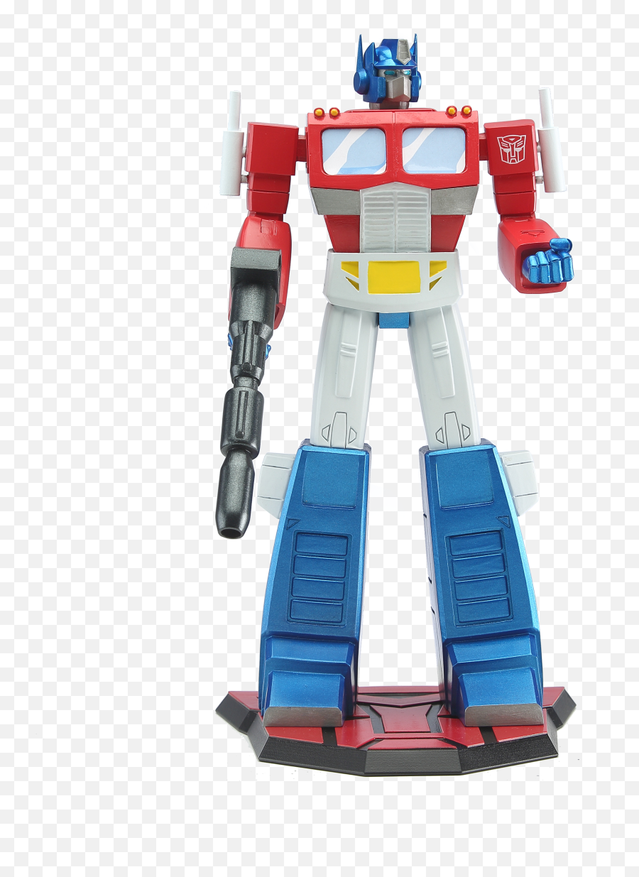Transformers Optimus Prime Pvc Statue - Premium Collectibles Emoji,Transformer Autobots Logo