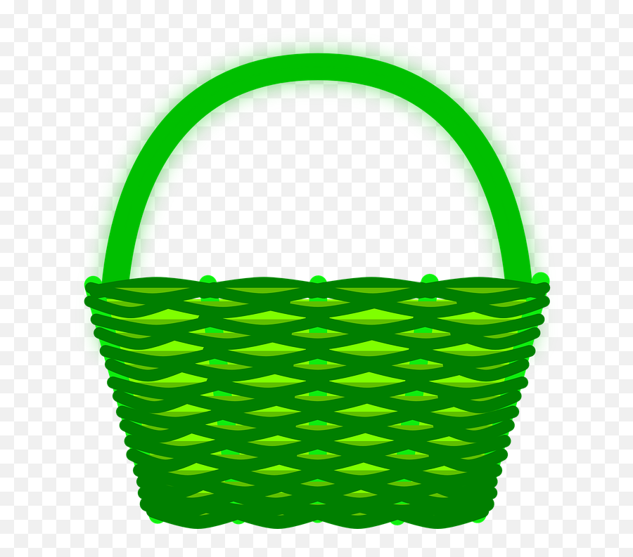 Download Empty Easter Basket Clipart Hq - Empty Basket Clipart Png Emoji,Basket Clipart