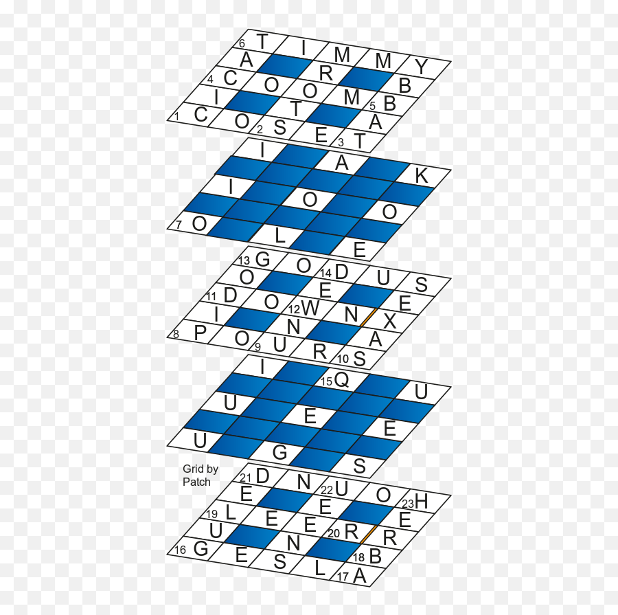 3d Crossword Solution - March 2021 3d Calendar Puzzles Emoji,3d Grid Png