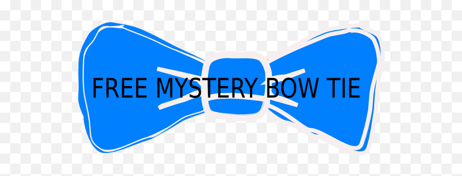 Free Mystery Bow Tie Clip Art At Clkercom - Vector Clip Art Emoji,Free Bow Tie Clipart