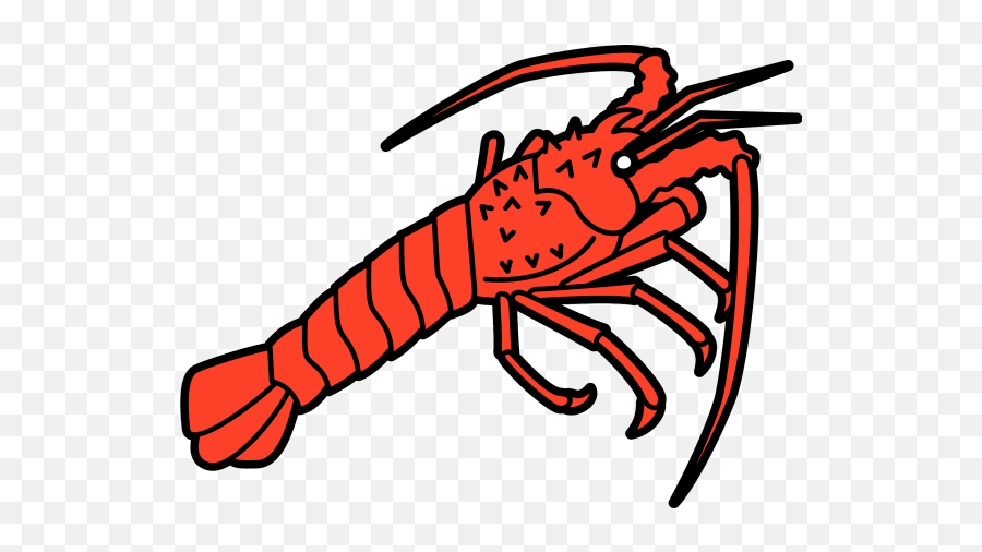 Japanese Spiny Lobster Clipart Emoji,Lobster Clipart