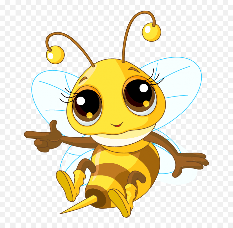 Suivant - Lady Bumble Bee Cartoon Clipart Full Size Bee Clipart Cute Emoji,Bumble Bee Clipart
