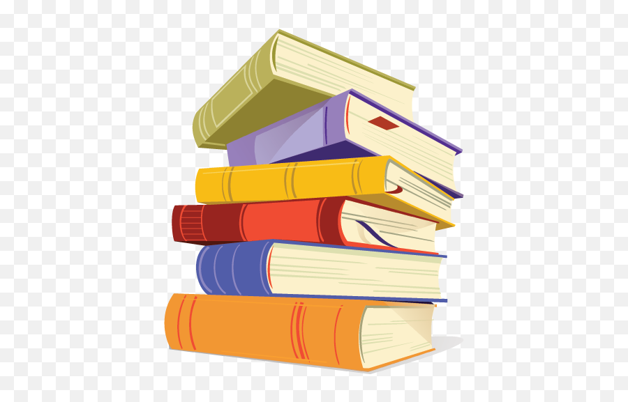Picture - Stack Of Books Clipart Emoji,Book Clipart