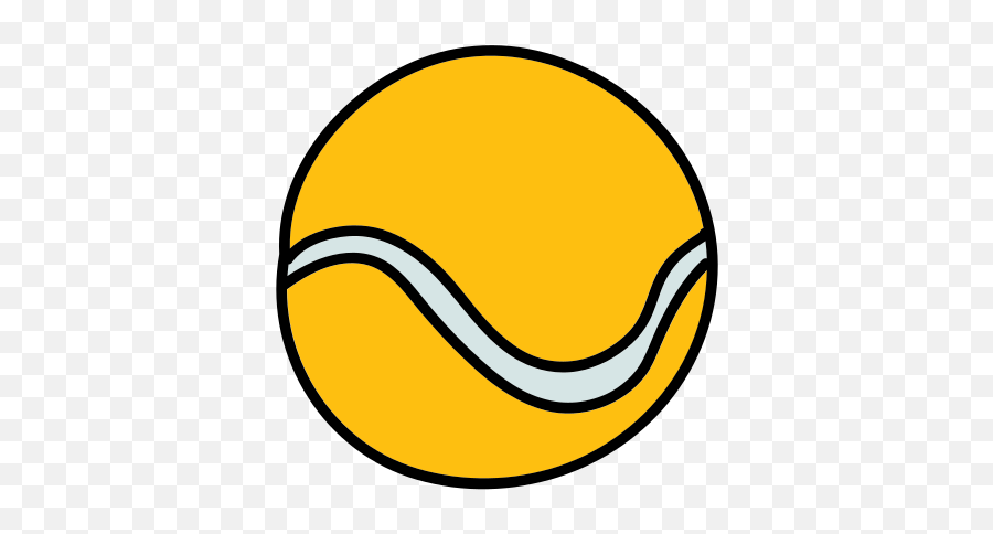 Tennis Ball Icon - Dot Emoji,Tennis Ball Png