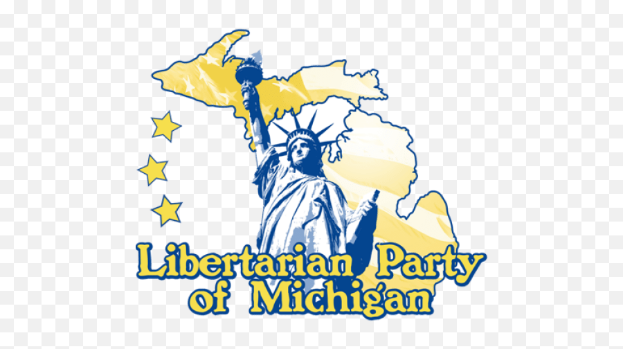 2006 State Convention - Libertarian Party Of Michigan New York Emoji,Libertarian Logo