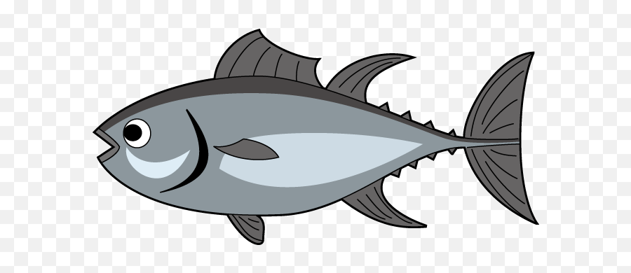 Fish Clip Art - Tuna Fish Clipart Png Emoji,Fish Clipart