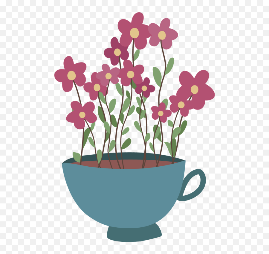 Watercolor Flower Png Images Tea Tob - Serveware Emoji,Watercolor Flower Png