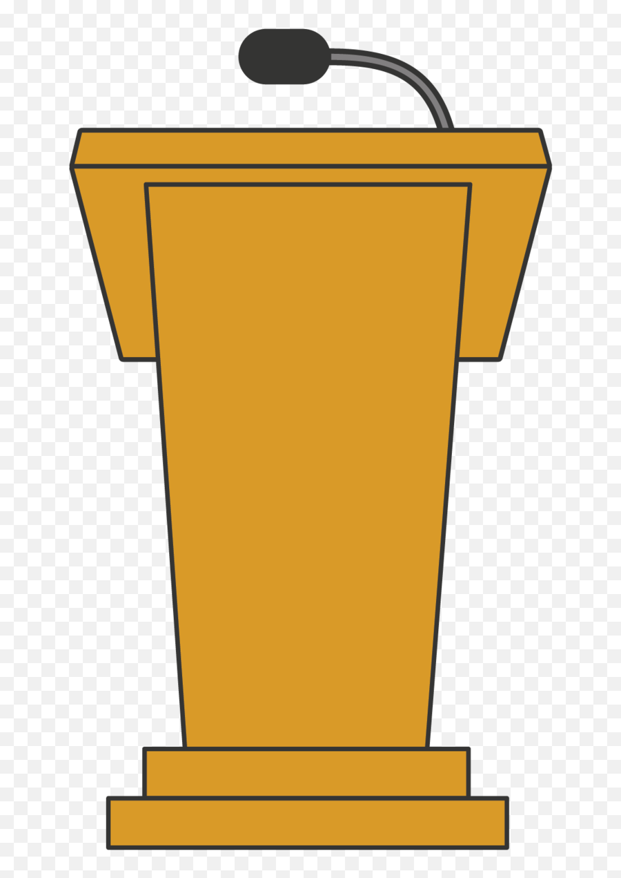 Podium Clipart Lectern - Podium Clipart Png Emoji,Podium Png