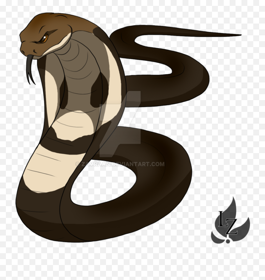King Cobra Clipart Viper - King Cobra Cartoon Png Emoji,Cobra Clipart