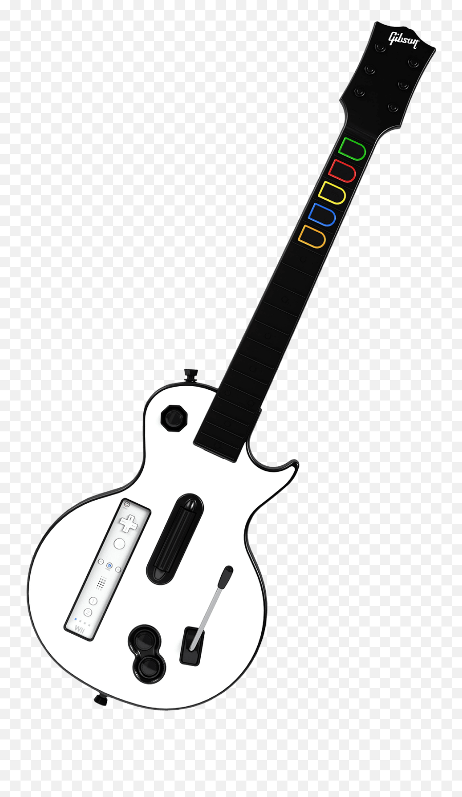 Nintendo Wii Guitar Hero Iii - Guitar Hero Wii Guitar Wii Guitar Hero Guitar Emoji,Guitar Transparent