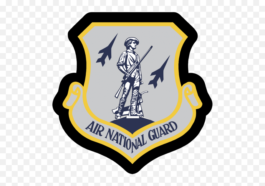 Kansas Ang Minuteman Gray Bg Pu - Kansas Ang 117 Ars Air Air National Guard Emoji,Minuteman Logo