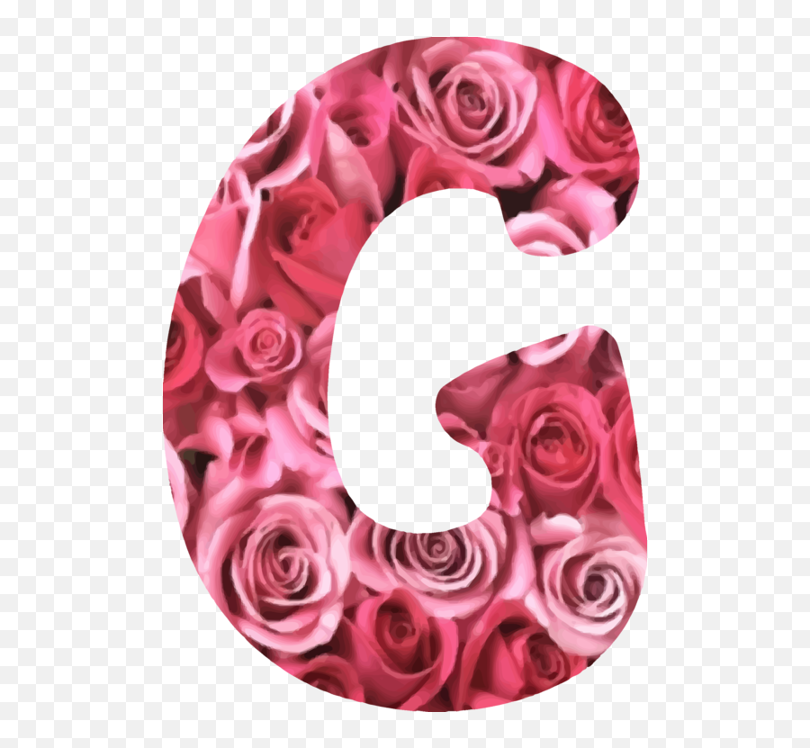 Pinkflowergarden Roses Png Clipart - Royalty Free Svg Png Rose Glitter Alphabet Letters Emoji,Pink Rose Png