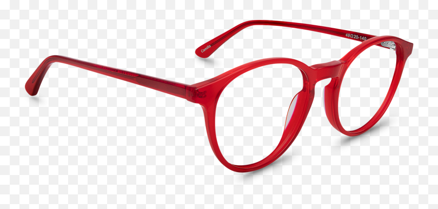 Camilla Red Red Oval Glasses Oval Glasses Glasses Camilla - Full Rim Emoji,Red Oval Png