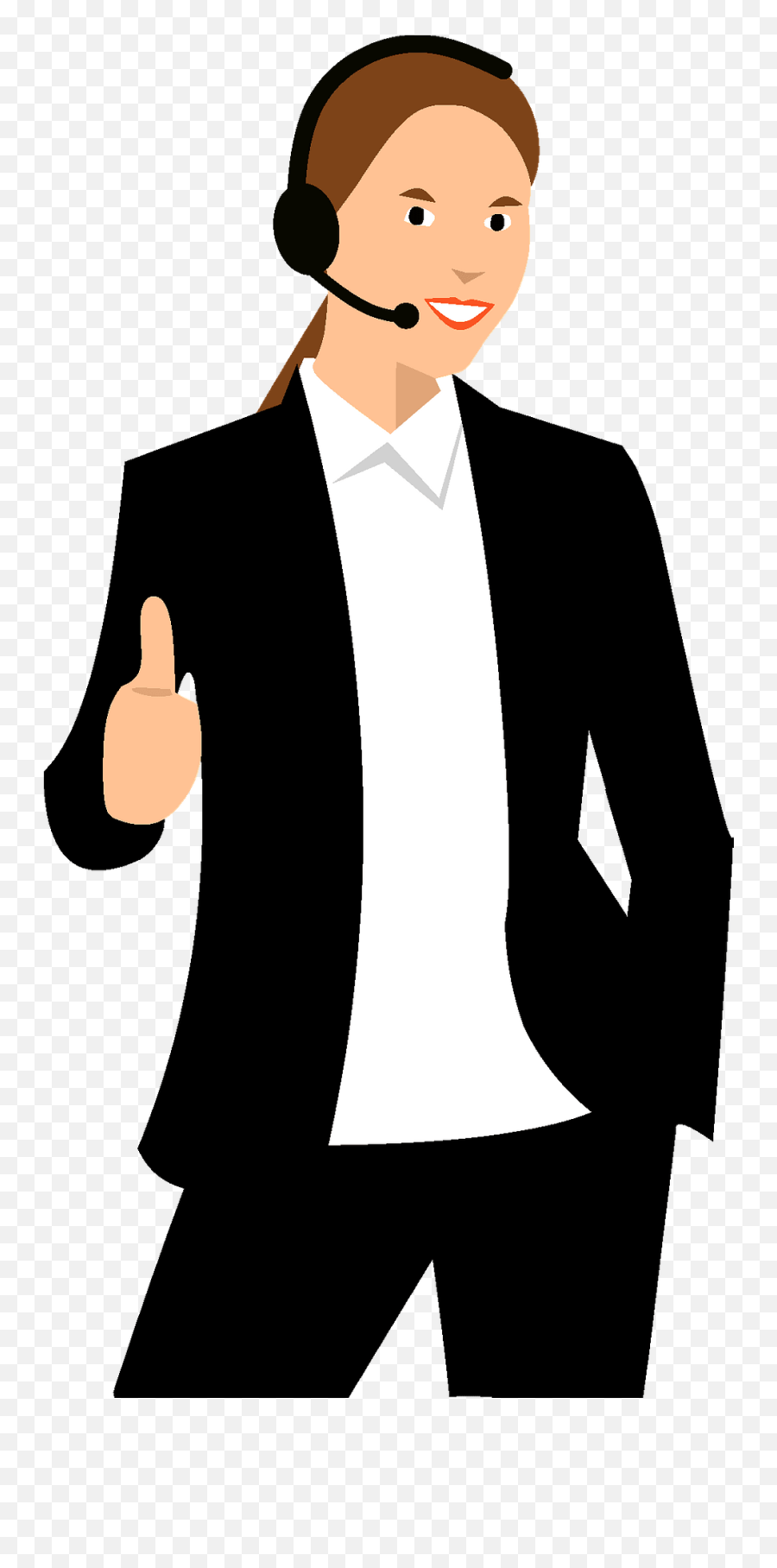 Business Woman Clipart - Cartoon Business Man Woman Png Emoji,Business Woman Png