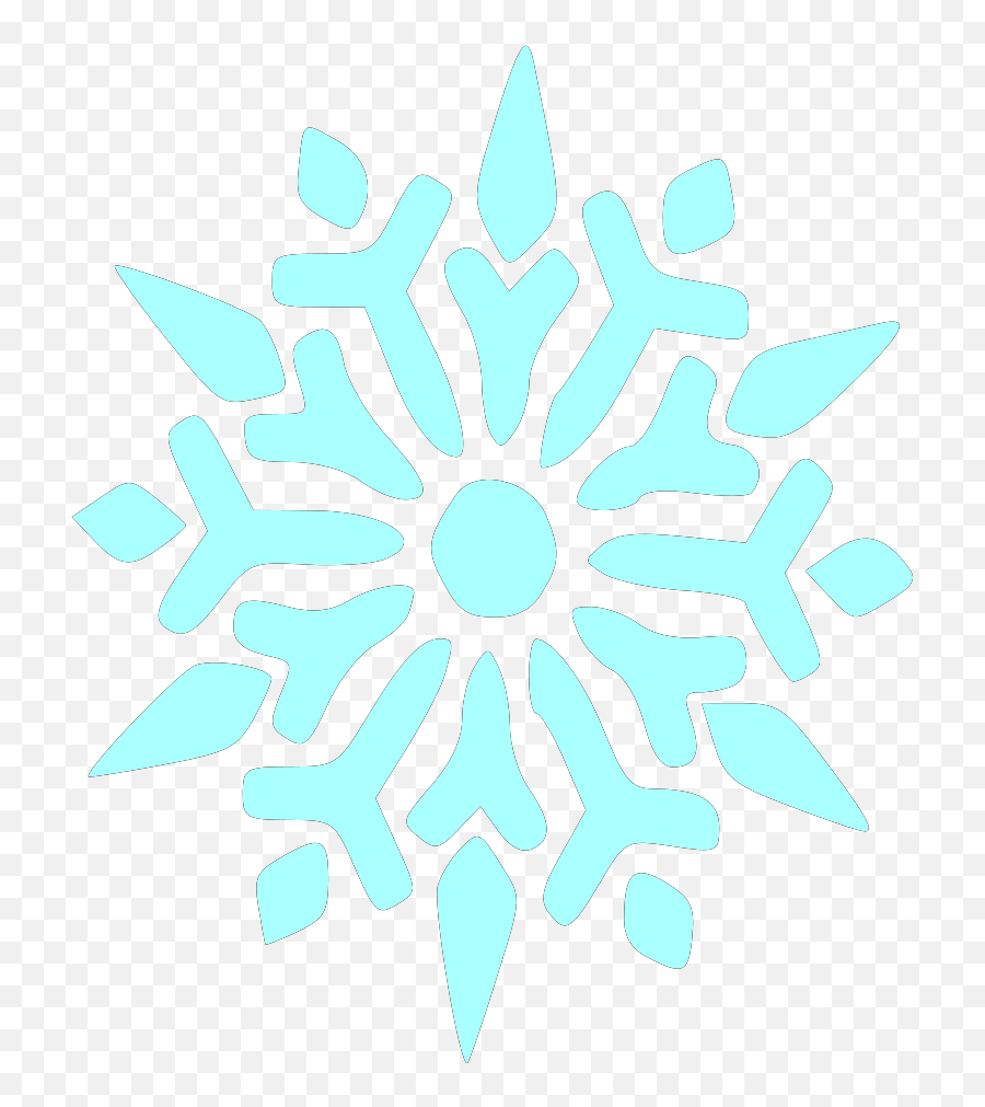Snowflake Svg Vector Snowflake Clip Art - Svg Clipart Emoji,White Snowflakes Clipart