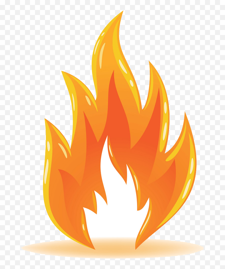 Fire Clipart Transparent 4 - Clipart World Vertical Emoji,Fire Clipart
