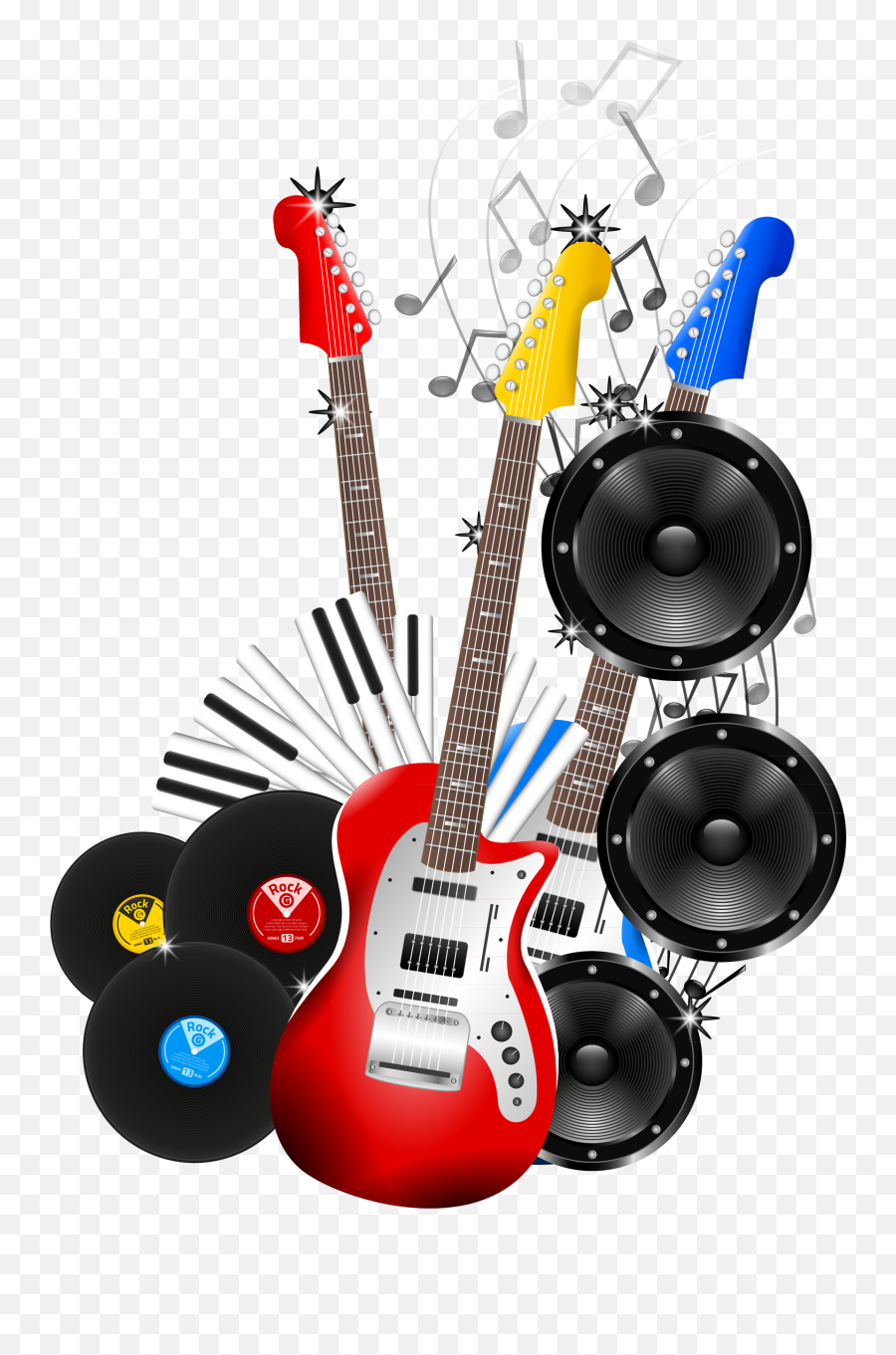Hudobný Klipart Category Svet Klip - Artu Music Notes Emoji,Rock Music Clipart