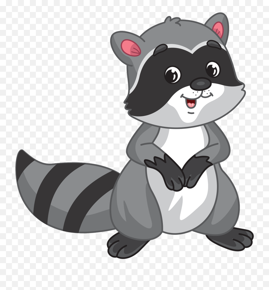 Raccoon Clipart - Animal Figure Emoji,Raccoon Clipart