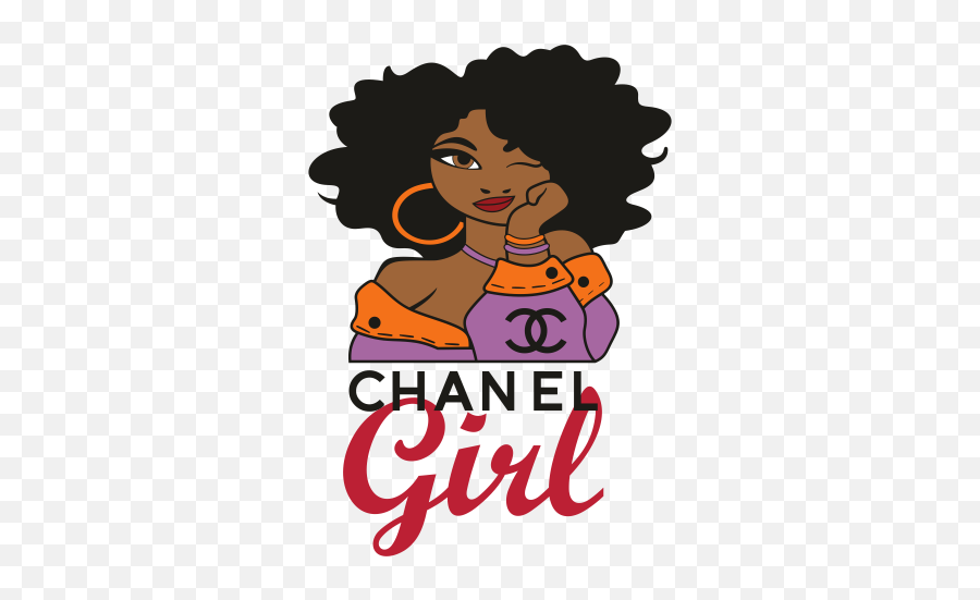Chanel Girl Svg Chanel Logo Svg Fashion Company Svg Logo Emoji,Chanel Logo T Shirt