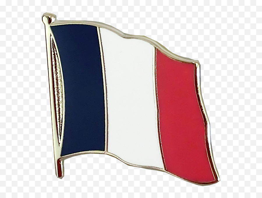 Download Flag Lapel Pin - France Flag Lapel Pin Png Image Emoji,France Flag Png