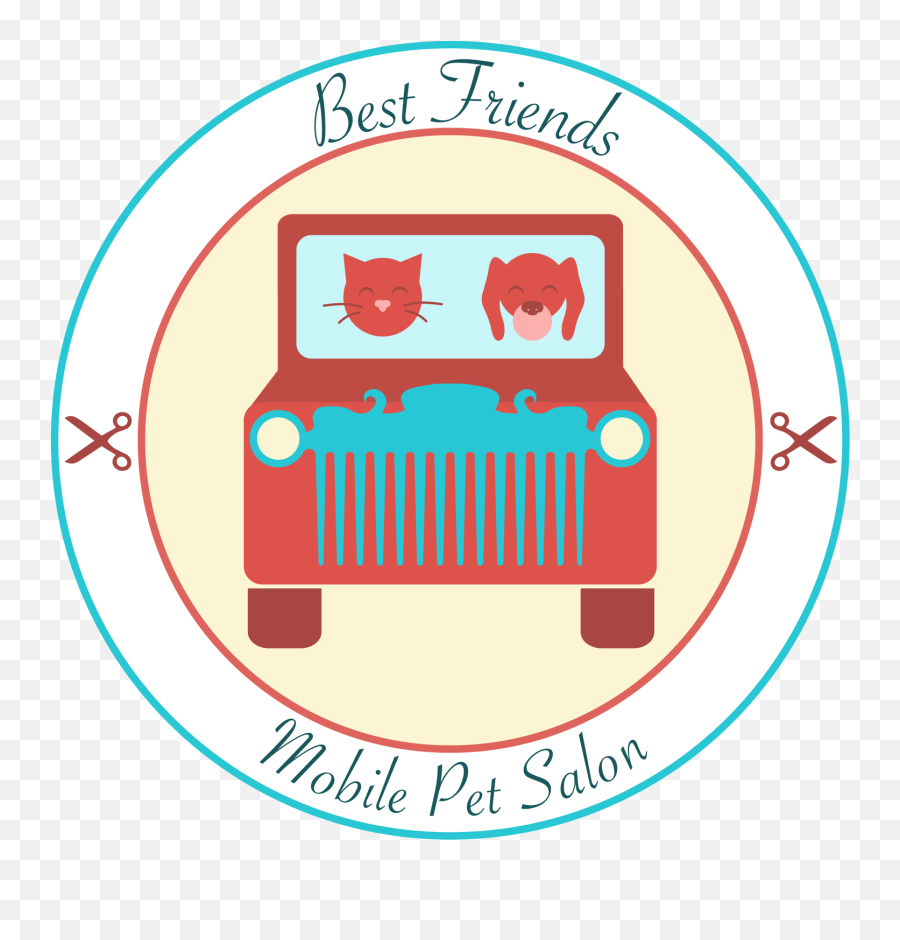 Best Friends Pet Salon Logo - Tannah Shukri Graphic Design Language Emoji,Salon Logo