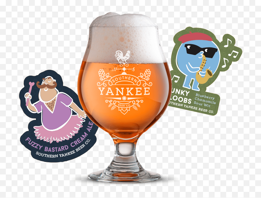 Southern Yankee Beer Company - Padron Design Studio Emoji,Beer Glass Logo