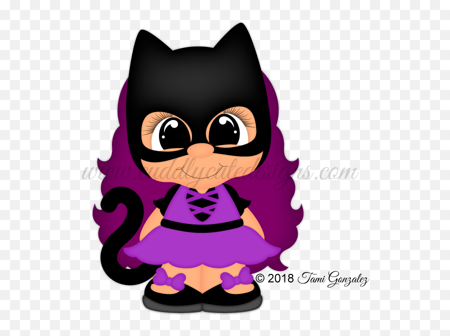 Cat Girl Emoji,Batgirl Clipart