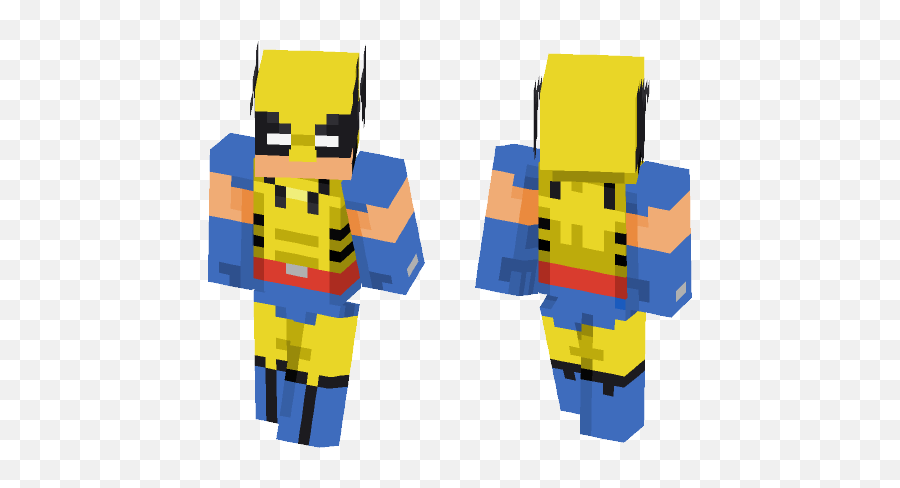 Download Wolverine Minecraft Skin For Free Superminecraftskins Emoji,Wolverine Claws Png