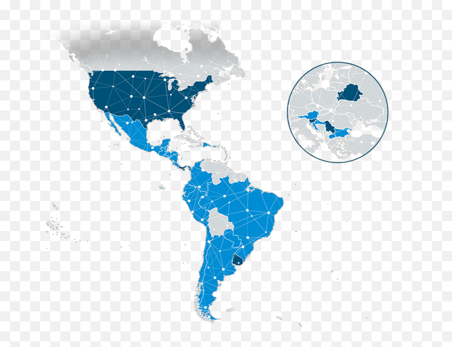 América Móvil - About Us Footprint Emoji,Us Map Transparent