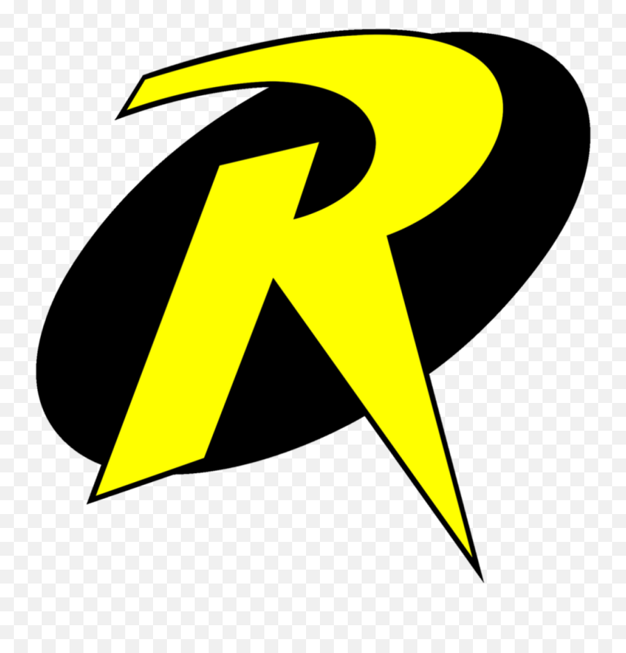 Robin Clipart Clip Art - Robin Batman Logo Png Download Logo Robin Emoji,Batman Logo Png