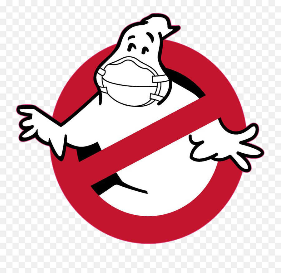 Cl - Ghostbusters Logo With Mask Emoji,Ghostbusters Logo