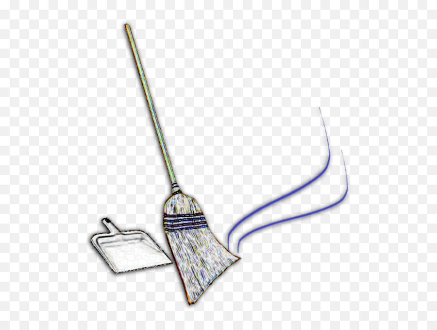 Broom And Mop Clipart - Dustpan Emoji,Mop Clipart