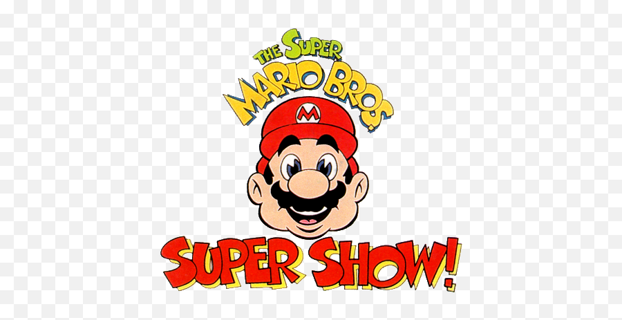 The Super Mario Bros - Super Mario Bros Super Show Mario Head Emoji,Super Mario Bros Logo