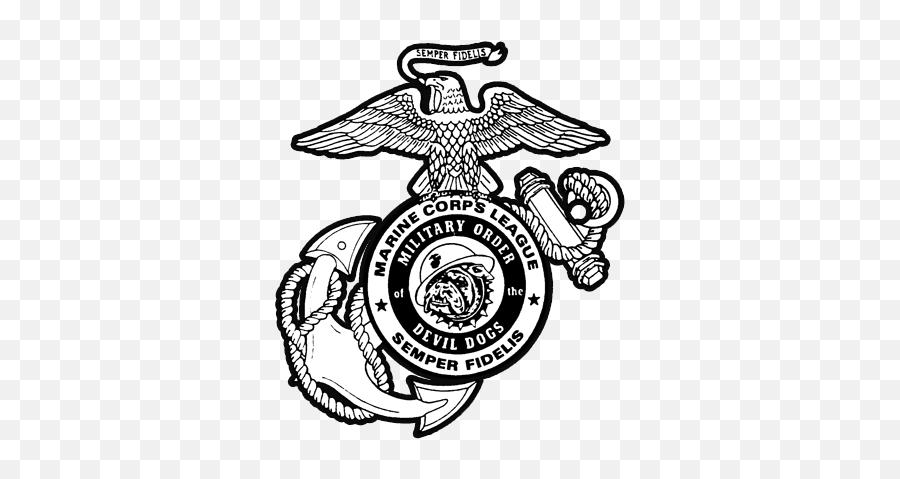 Free Marine Corps Logo Png Download - Vector Marine Logo Emoji,Usmc Logo