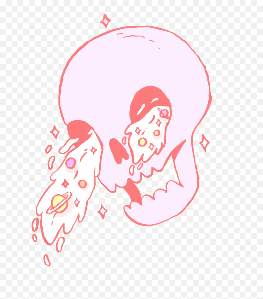 Skull Clipart Transparent - Cute Skull Transparent Emoji,Skull Clipart